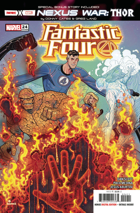 Fantastic Four #24 Fortnite Story