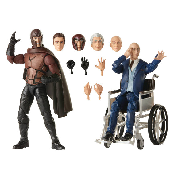 X-Men Movie Legends 6In Magneto & Prof X 2Pk Af Cs