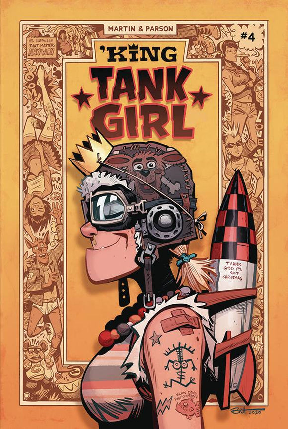 King Tank Girl #4 Cvr A Parson (Of 5)