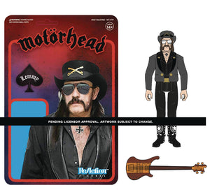 Motorhead Lemmy Modern Cowboy Reaction Figure