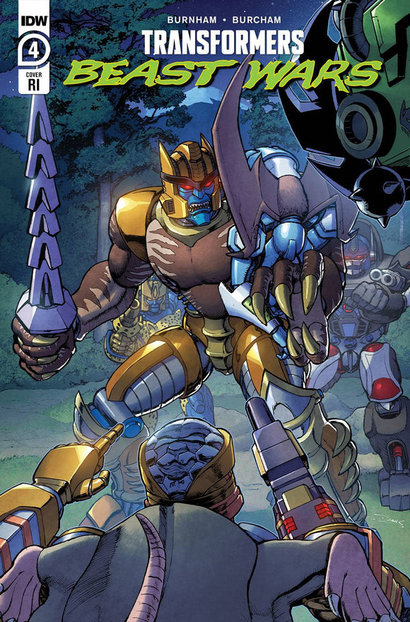 Transformers Beast Wars #4 10 Copy Daniel Khanna Incv