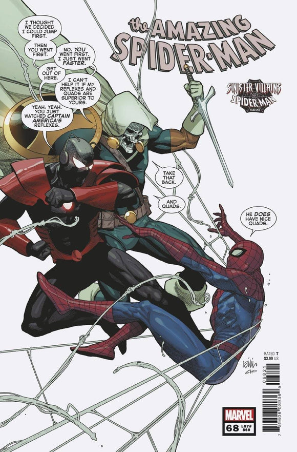 Amazing Spider-Man #68 Yu Spider-Man Villains Var