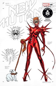 New Mutants #19 Dauterman Rachel Summers Design Var Ga