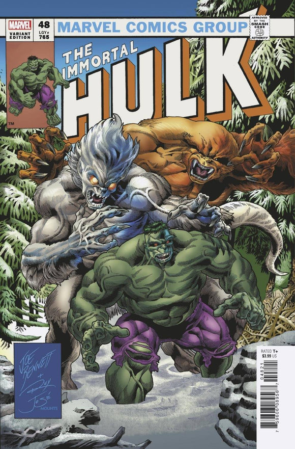 Immortal Hulk #48 Bennett Homage Var