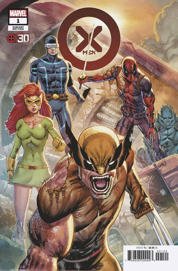 X-Men #1 Liefeld Deadpool 30Th Var