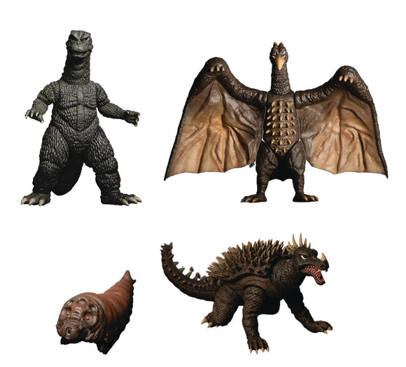 5 Points Xl Godzilla Destroy All Monsters Rd1 Box Set