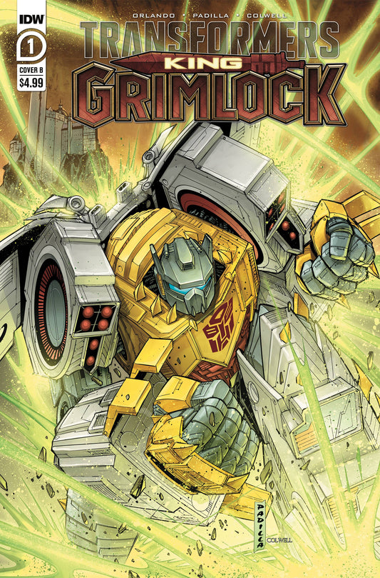 Transformers King Grimlock #1 (Of 5) Cvr B Padilla