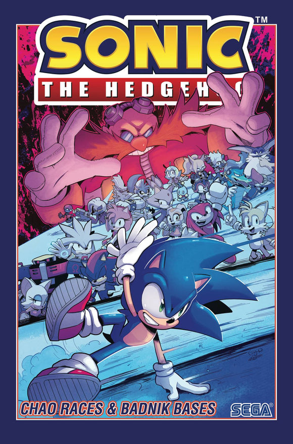 Sonic The Hedgehog Tp Vol 09 Chao Races & Badnik Bases