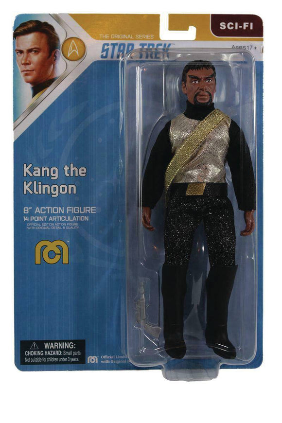 Mego Sci-Fi Star Trek Tos Kang The Klingon 8In Af