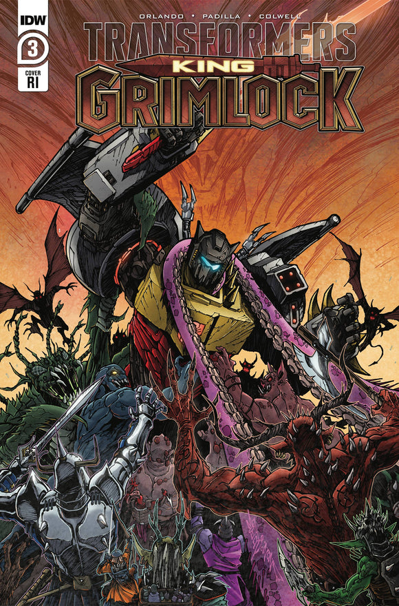 Transformers King Grimlock #3 (Of 5)