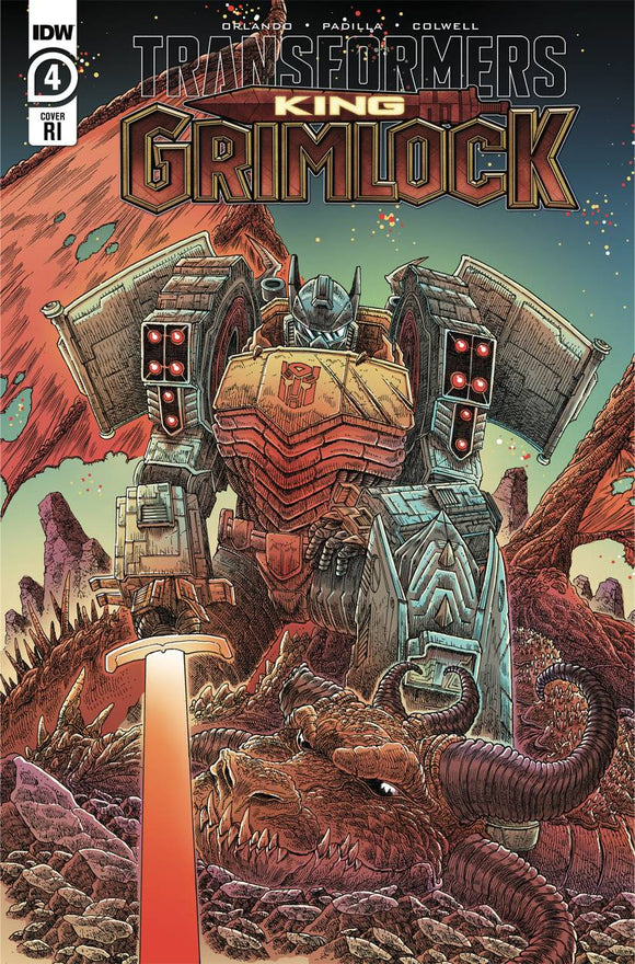 Transformers King Grimlock #4 (Of 5) 1:10