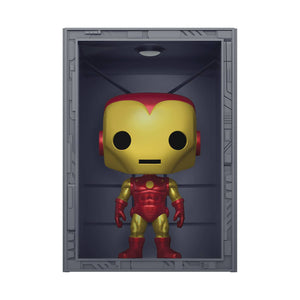 Pop Deluxe Marvel Hall Of Armor Iron Man Mdl4 Px Vin Fig 