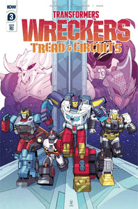 Transformers Wreckers Tread & Circuits #3 (Of 4) Cvr C 10 Copy Incv Coller