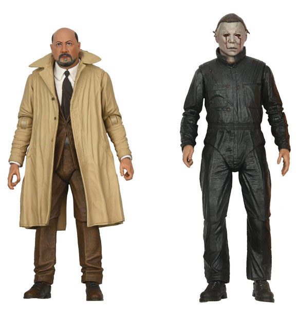 Halloween 2 Michael Myers & Dr Loomis 7In Af 2Pk