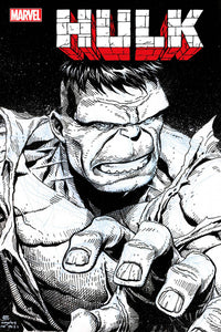 Hulk #3 Cheung Headshot Sketch Var
