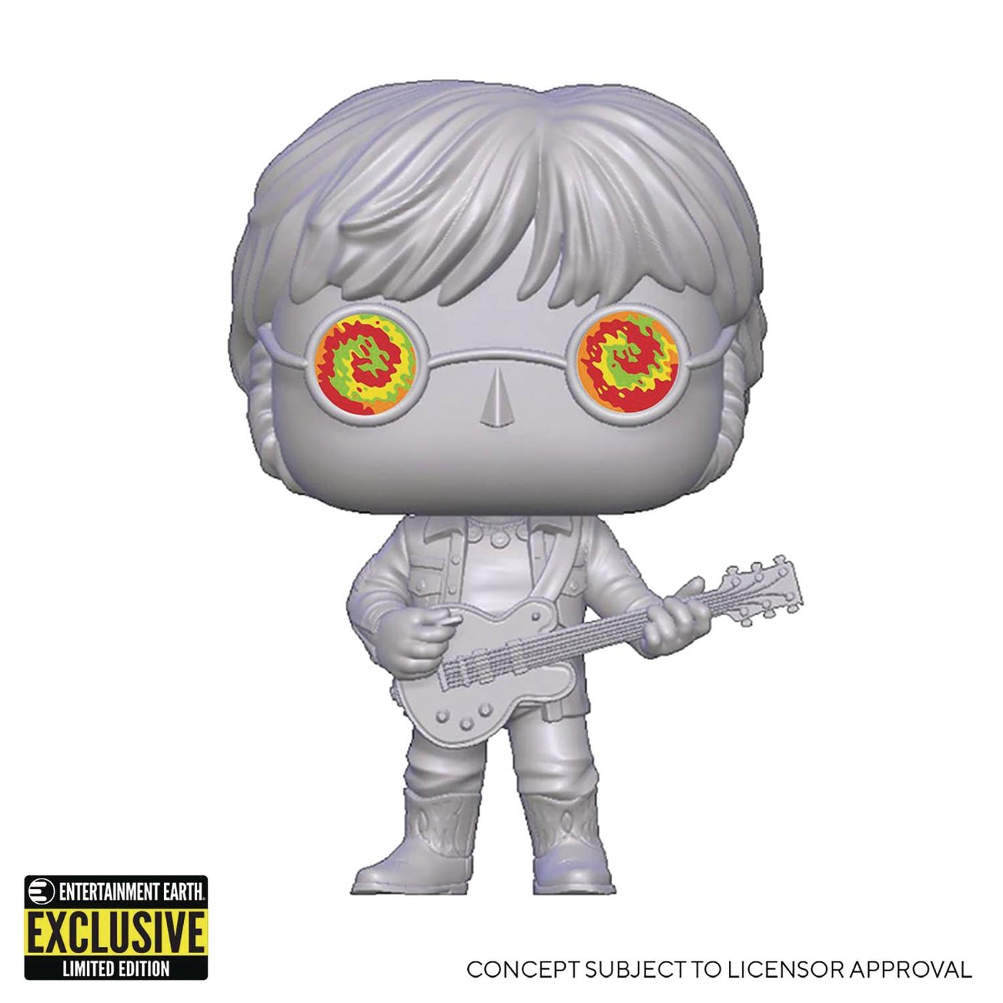 Pop John Lennon W/Psychedelic Shades Vinyl Fig