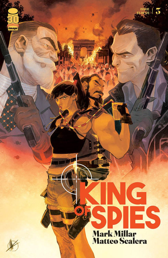 King Of Spies #3 (Of 4) Cvr A Scalera
