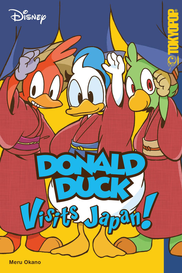 Disney Manga Donald Duck Visits Japan