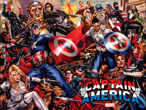 Captain America #0 Brooks Wraparound Var