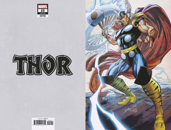 Thor #25 100 Copy Incv Js Campbell Virgin Var