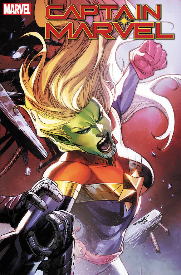 Captain Marvel #38 Segovia Skrull Var