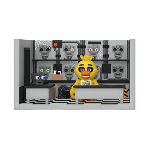 Five Nights At Freddys Snap Playset Storage Room W/ Chica