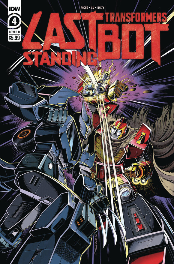 Transformers Last Bot Standing #4 Cvr D Ochopante