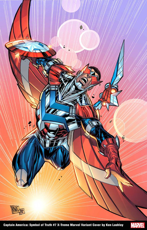 Captain America Symbol Of Truth #7 Lashley X-Treme Mar