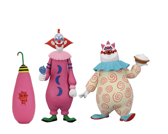 Killer Klowns From Outer Space Toon Terr Slim & Chubby 2Pk 