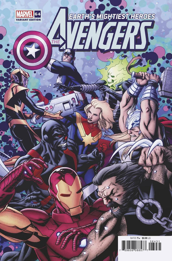 Avengers #64 25 Copy Incv Mckone Var