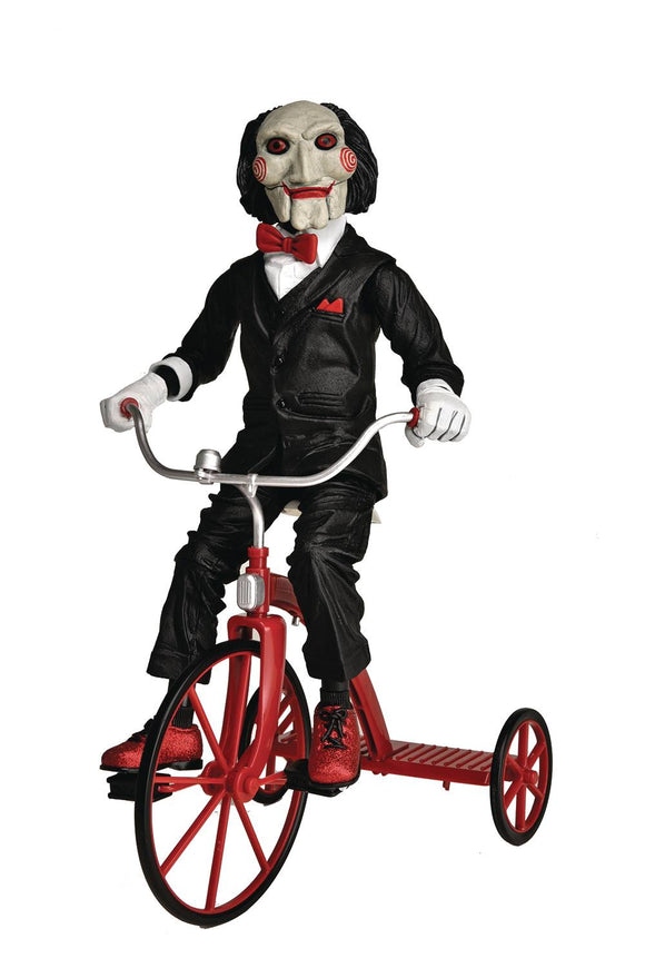 Saw Billy Puppet W/ Tricycle 12-In Af 