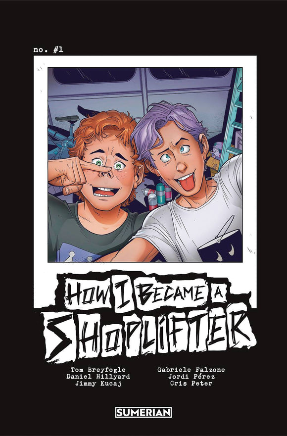 How I Became A Shoplifter #1 (Of 3) Cvr D Polaroid