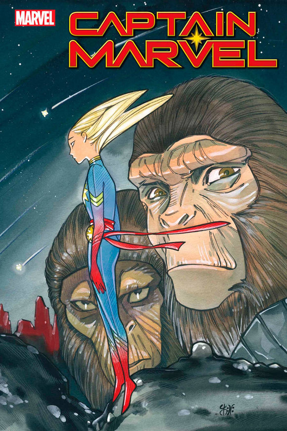 Captain Marvel #46 Momoko Planet Of The Apes Var