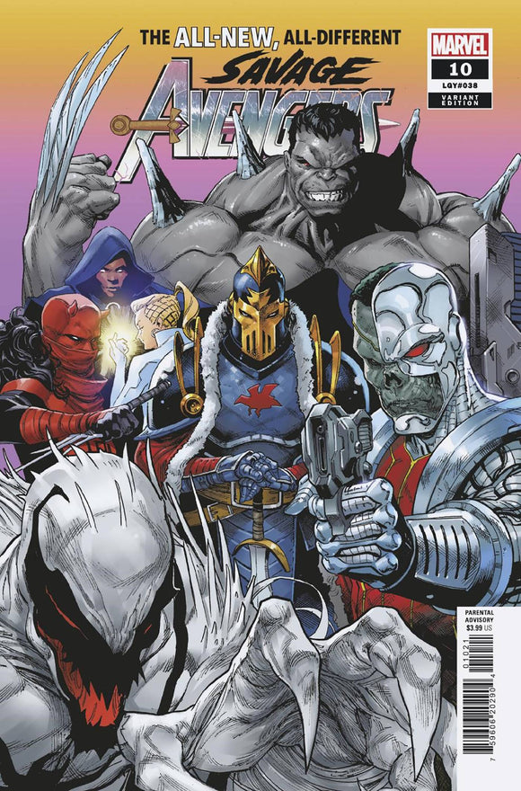 Savage Avengers #10 Shaw Var