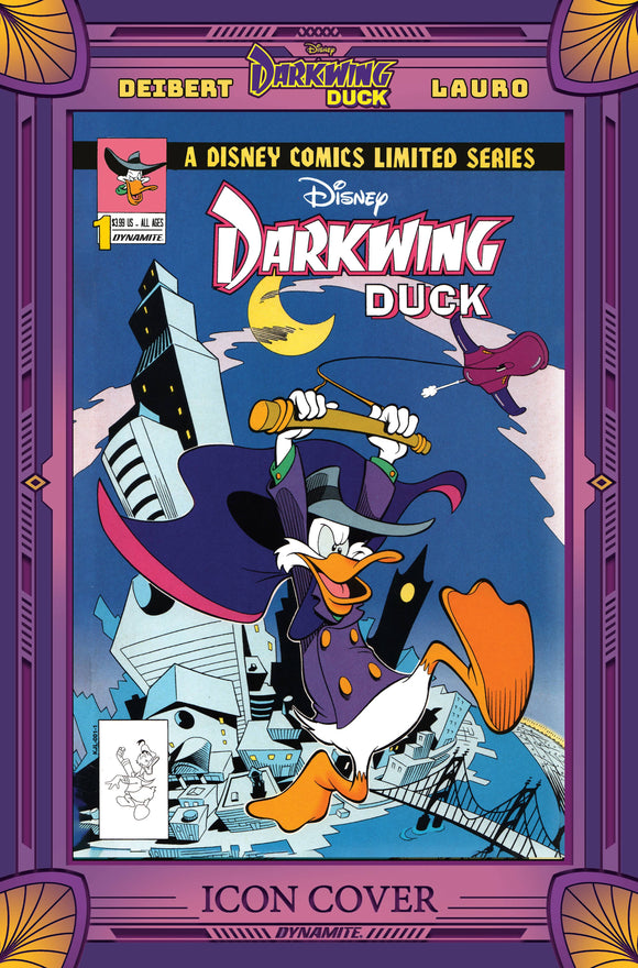 Darkwing Duck #1 Cvr H 10 Copy Incv Moore Modern Icon 1991