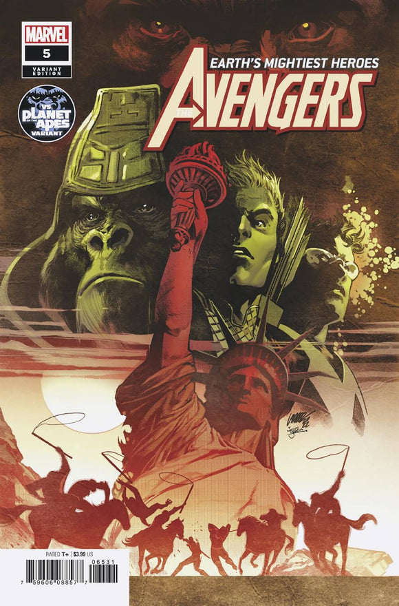 Avengers #65 Larraz Planet Of The Apes Var