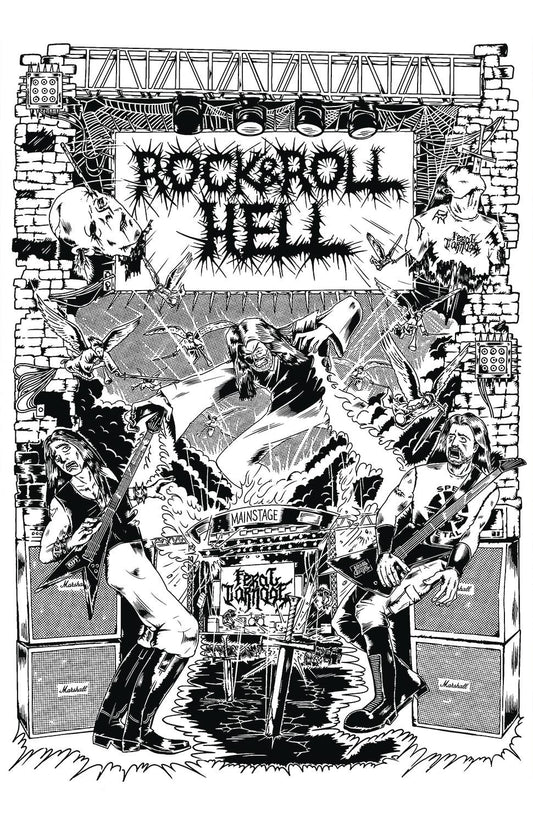 Rock & Roll Hell #1 (Of 1) Cvr C Death