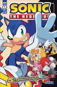 Sonic The Hedgehog #1 5Th Annv Ed Cvr C Herms