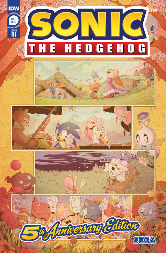 Sonic The Hedgehog #1 5Th Annv Ed Cvr E 10 Copy Incv T