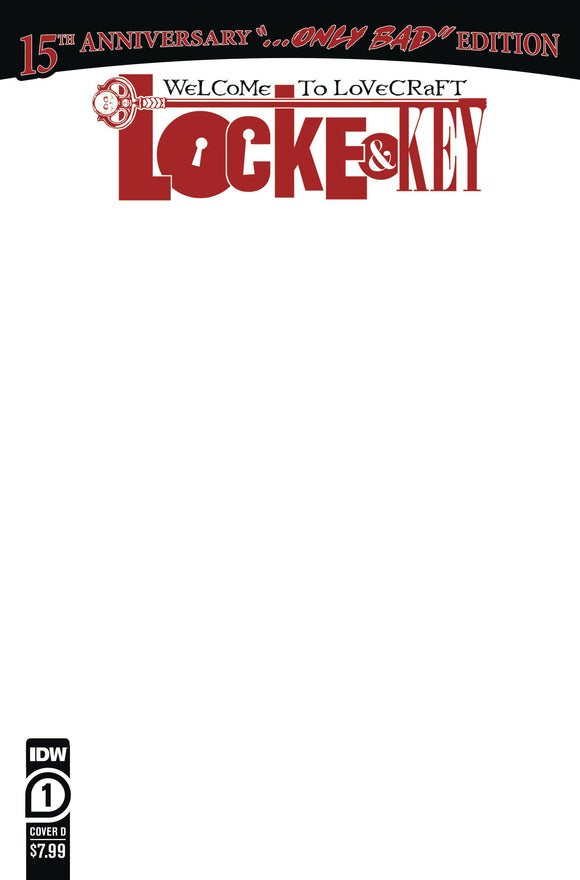 Locke & Key Welcome To Lovecraft Ann Ed #1 Cvr D Sketc