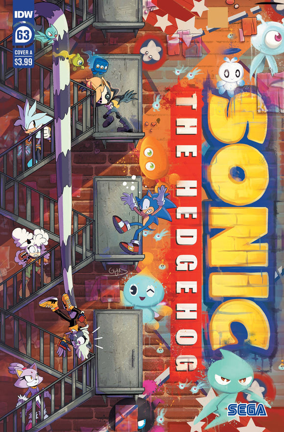Sonic The Hedgehog #63 Cvr A Dutreix