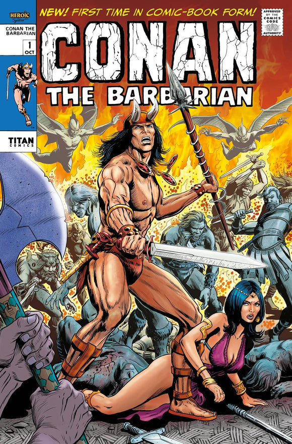 Conan Barbarian #1 Cvr D Zircher Retro