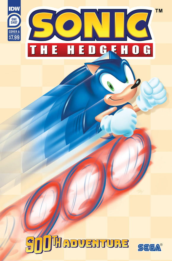 Sonic The Hedgehogs 900Th Adventure Cvr A Yardley