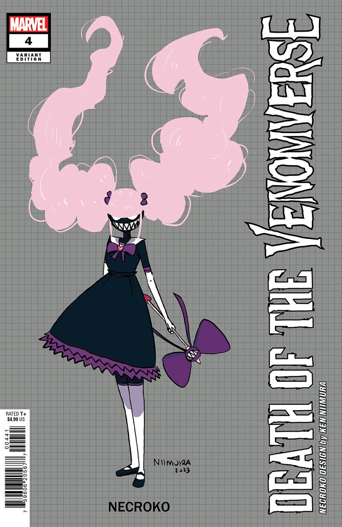Death Of Venomverse #4 (Of 5) Ken Niimura Design Var