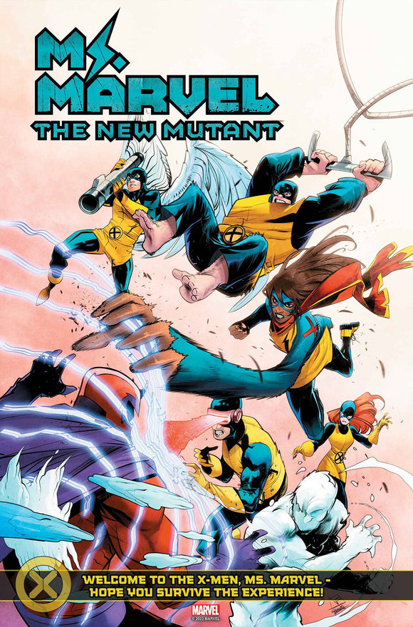 Ms Marvel New Mutant #2 Federico Vicentini Team Homage