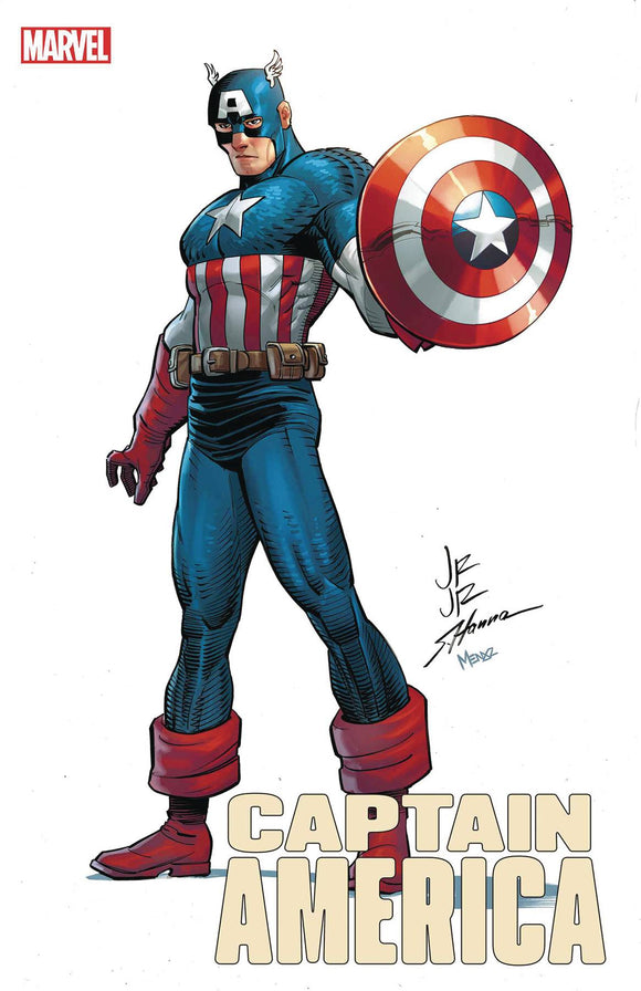 Captain America #1 John Romita Jr Var