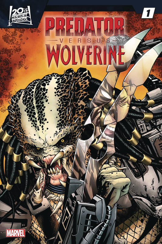 Predator Vs Wolverine #1 Mike Mckone Predator Homage Var