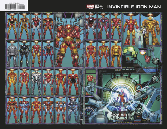 Invincible Iron Man #10 Bob Layton Wraparound Var