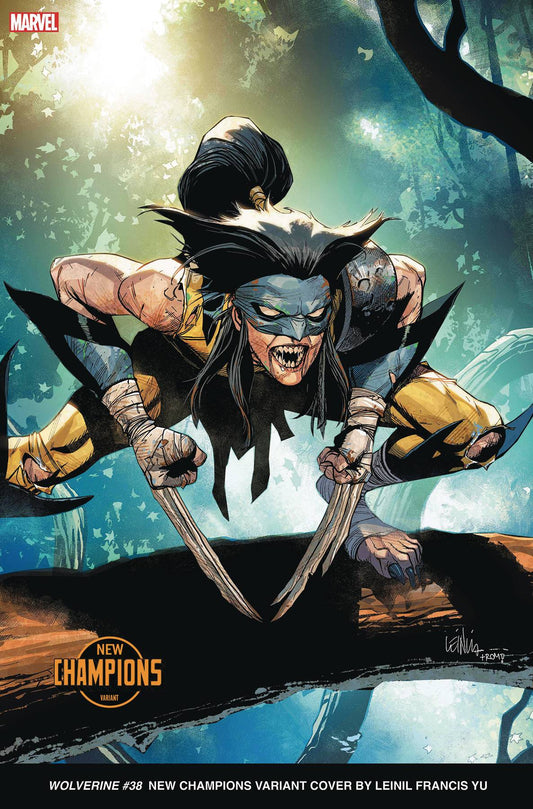 Wolverine #38 Leinel Yu New Champions Var