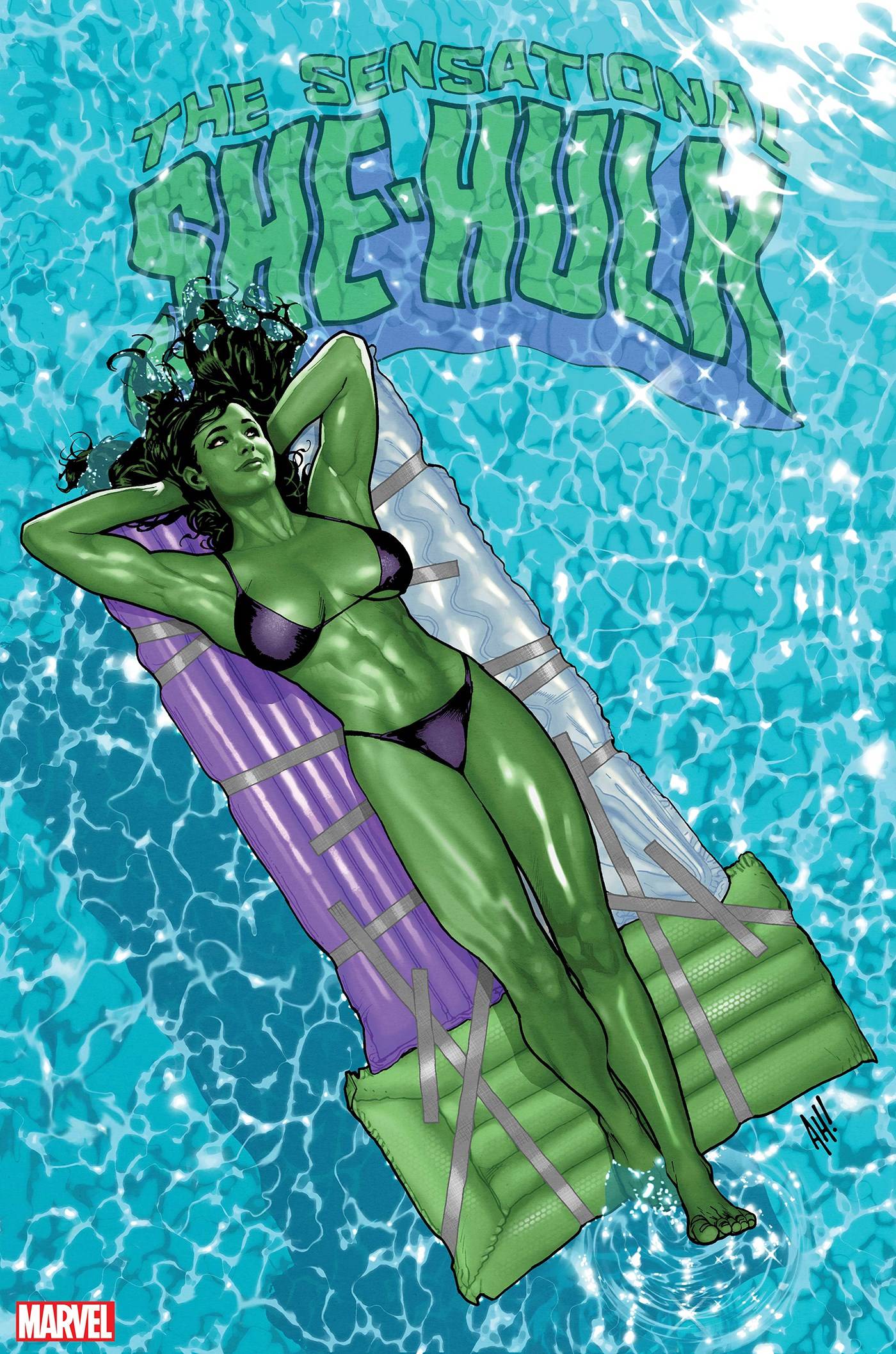 Sensational She-Hulk #1 Adam Hughes Foil Var